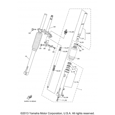 Front Fork Les