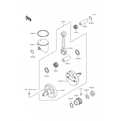 Crankshaft/Piston(s)