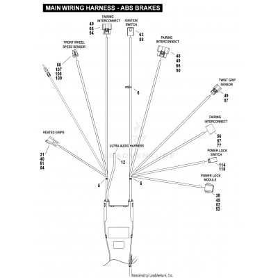 MAINWIRING HARNESS - ABS BRAKES (Part 1)