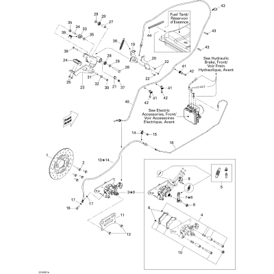 06- Hydraulic Brake, Rear SE5 Electronic