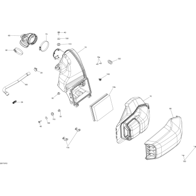02- Air Intake - Engine - Air Filter / Air Box