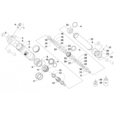 FRONT SUSPENSION SHOCK ABSORBER