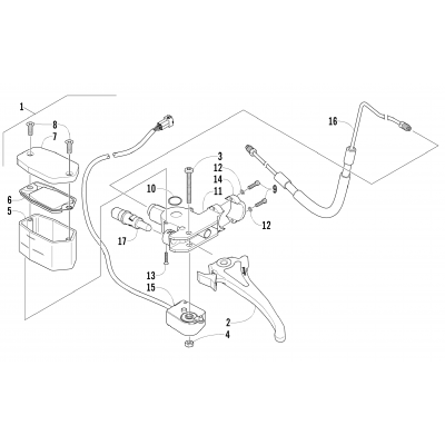 HYDRAULIC BRAKE CONTROL ASSEMBLY