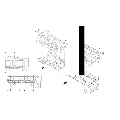 CRANKCASE ASSEMBLY