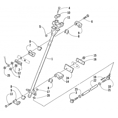 STEERING POST ASSEMBLY