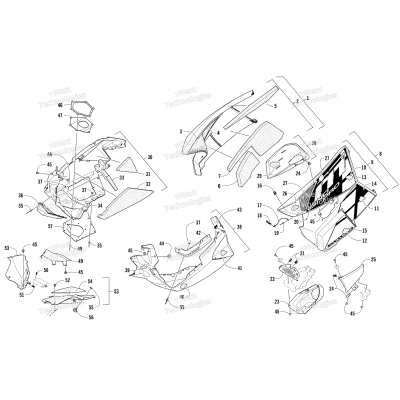 SKID PLATE AND SIDE PANEL ASSEMBLY