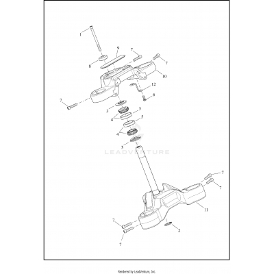 FORK BRACKETS, FRONT