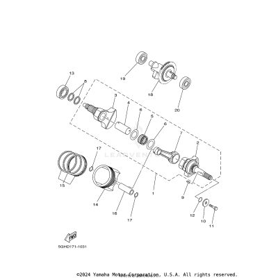CRANKSHAFT PISTON