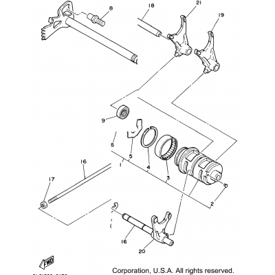 Shift Cam Fork