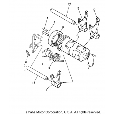 Shift Cam Fork