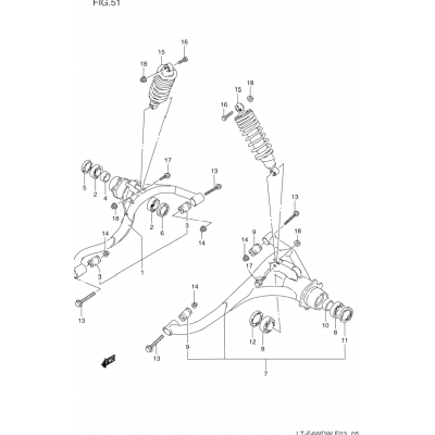 REAR SUSPENSION ARM