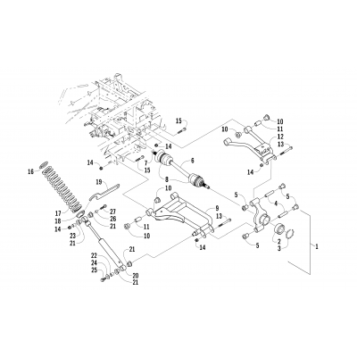 REAR SUSPENSION ASSEMBLY