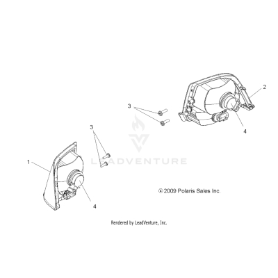 ELECTRICAL, TAILLIGHTS - A19SWE57B1 (49ATVTAILLAMPS10SP550X2)