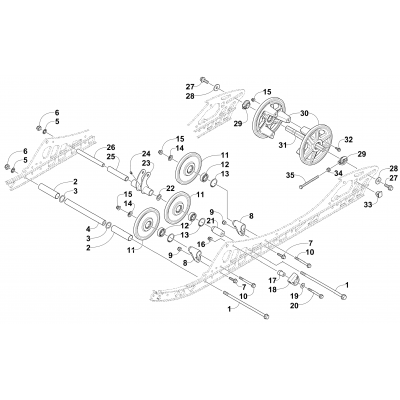 IDLER WHEEL ASSEMBLY