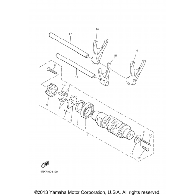 Shift Cam Fork