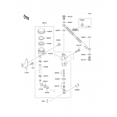 Rear Master Cylinder