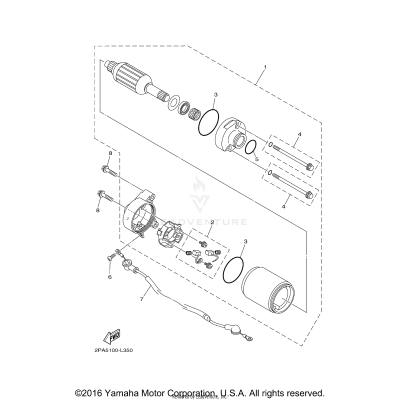 STARTING MOTOR