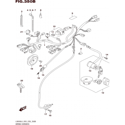 WIRING HARNESS (LS650L6 E28)