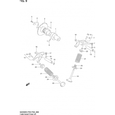 CAM SHAFT/VALVE