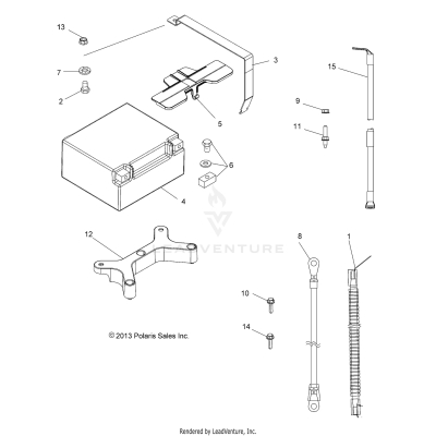 ELECTRICAL, BATTERY - A20SXE95PL/PR (49ATVBATTERY14SP850F)