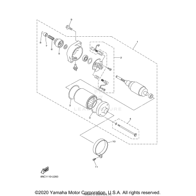 STARTING MOTOR