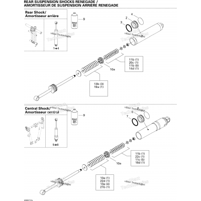 Take Apart Shock, Rear B