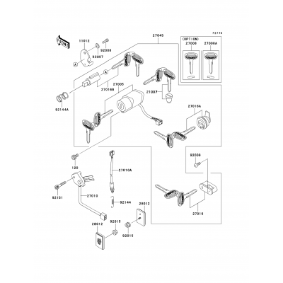 Ignition Switch/Locks/Reflectors