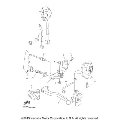 Handle Switch Lever