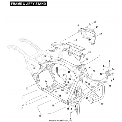 FRAME & JIFFY STAND