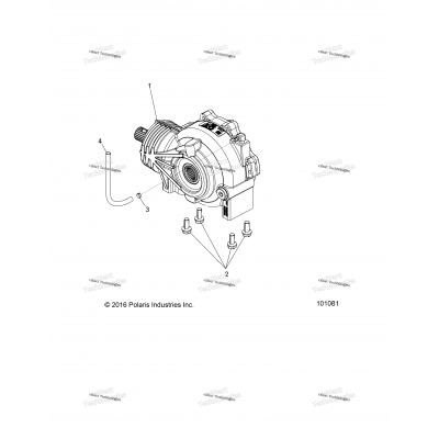 Drive Train, Front Gearcase Mounting