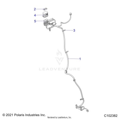 ELECTRICAL, HARNESS, PLOWMODE JUMPER - A25SJR57AM (C102382)