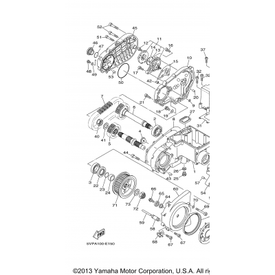 Middle Drive Gear