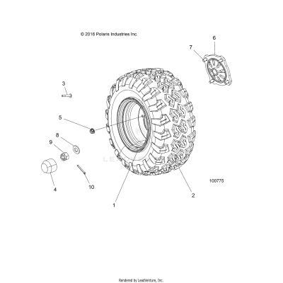 WHEELS, REAR - A17HAA15N7 (100775)
