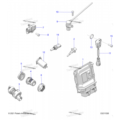 Electrical, Switches, Sensors, Ecu & Control Modules