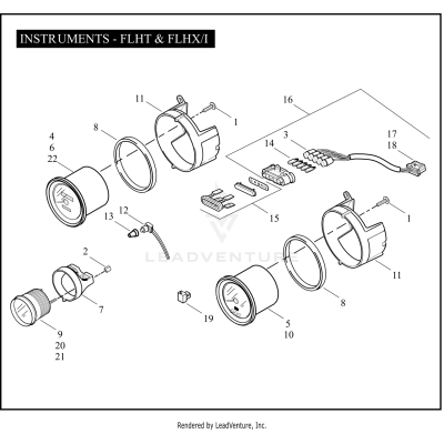 INSTRUMENTS - FLHT & FLHX/I