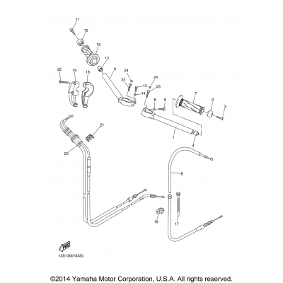 Steering Handle & Cable