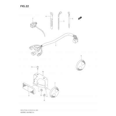 WIRING HARNESS (DR-Z125L3 E28)