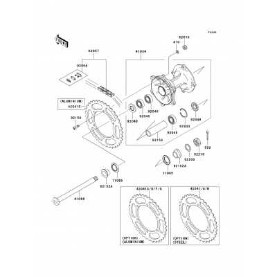 Rear Hub