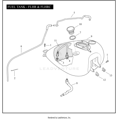 FUEL TANK - FLHR & FLHRC