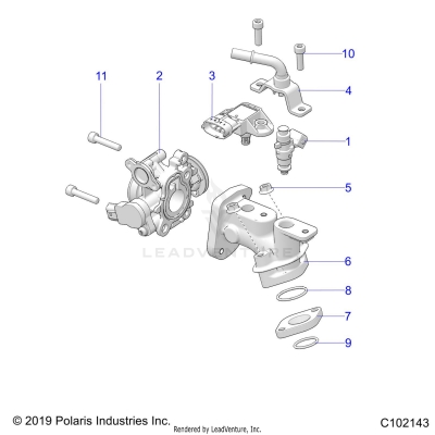 ENGINE, FUEL INJECTION - A25HBA07B5/B7 (C102143)