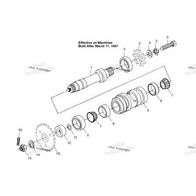 Center Tightener Xplorer 300 (4939813981B015)