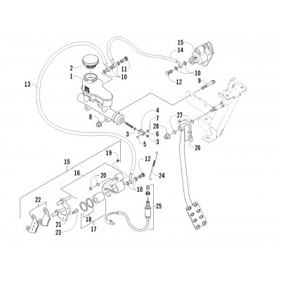 FRONT BRAKE ASSEMBLY