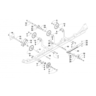 IDLER WHEEL ASSEMBLY