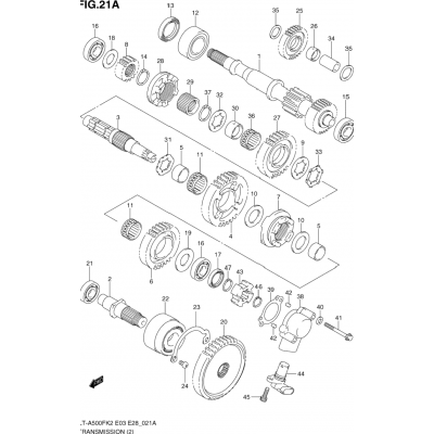 TRANSMISSION (2) (MODEL K3)