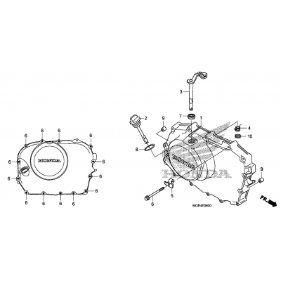 RIGHT CRANKCASE COVER