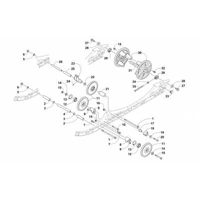 IDLER WHEEL ASSEMBLY