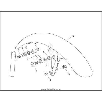 FRONT FENDER - FXSTS