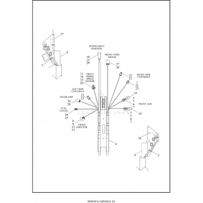 WIRING HARNESS, MAIN, ABS - FLS