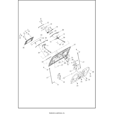 TRUNK DOOR - FLHTCUTG