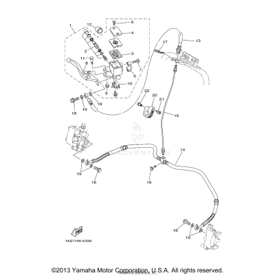 FRONT MASTER CYLINDER